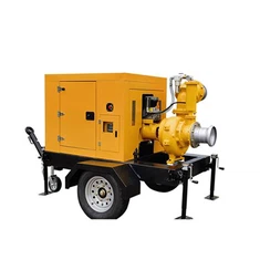 Přívěs s motorovým čerpadlem